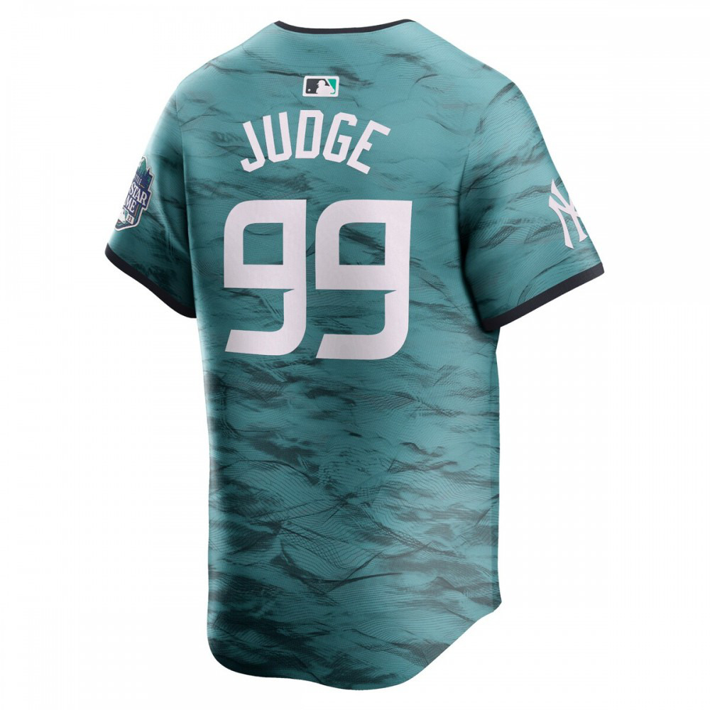 Aaron Judge American League 2023 MLB All-Star Game Limited Player Jersey - Teal-Pro Kit Vault | Brand New 26/27 Sports Jerseys